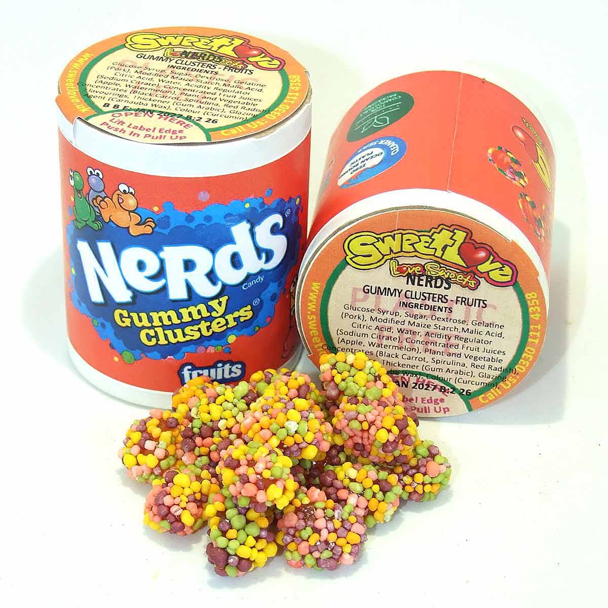 Nerds Gummy Clusters - Fruits.